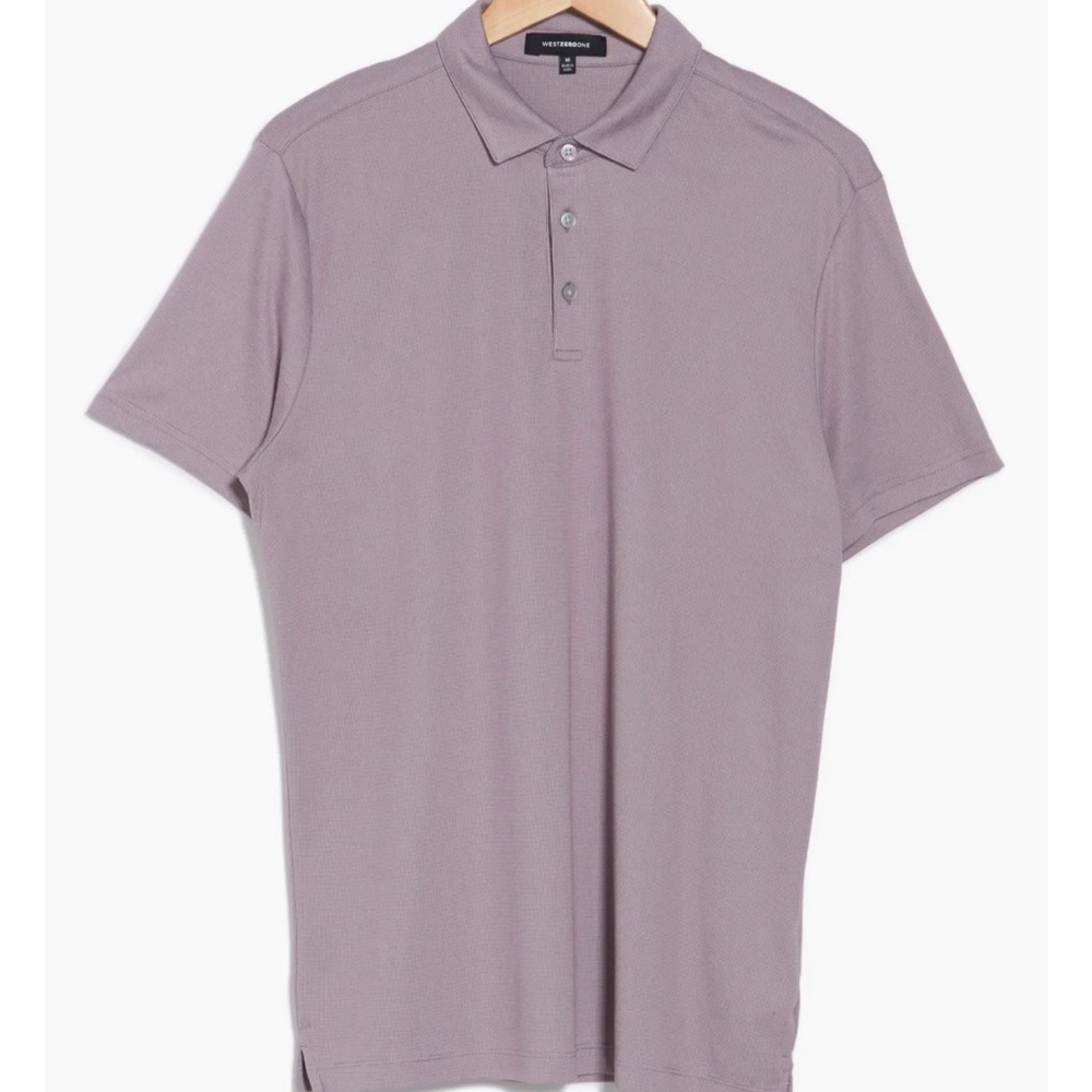 WestZeroOne Lilac Dust Color Polo Shirt SizeXL
